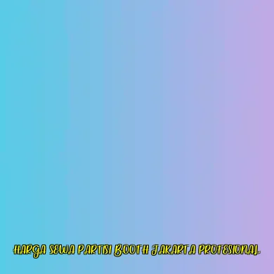 Harga Sewa Partisi Booth Jakarta